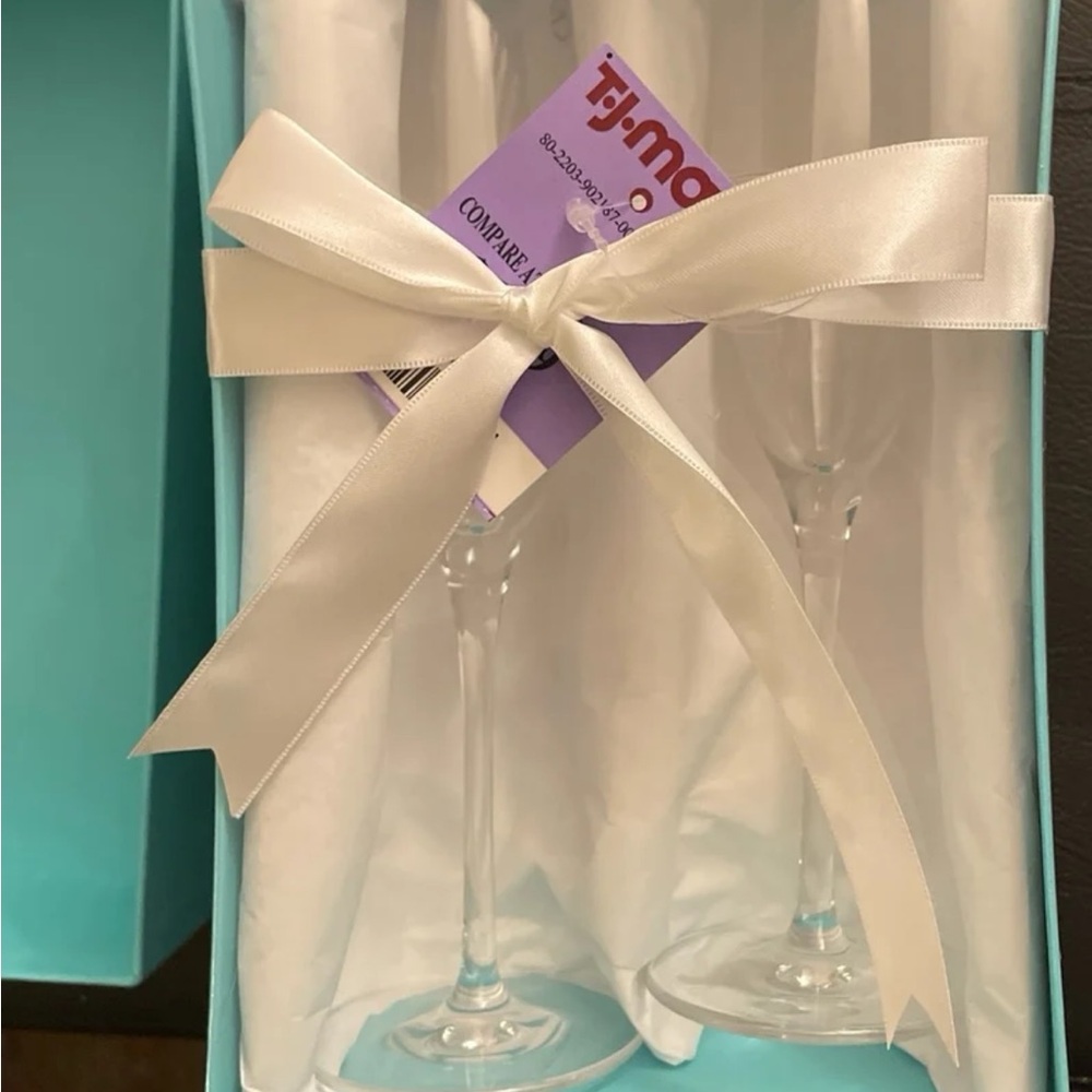 Tiffany & Co. Blue Box Champagne Flutes
